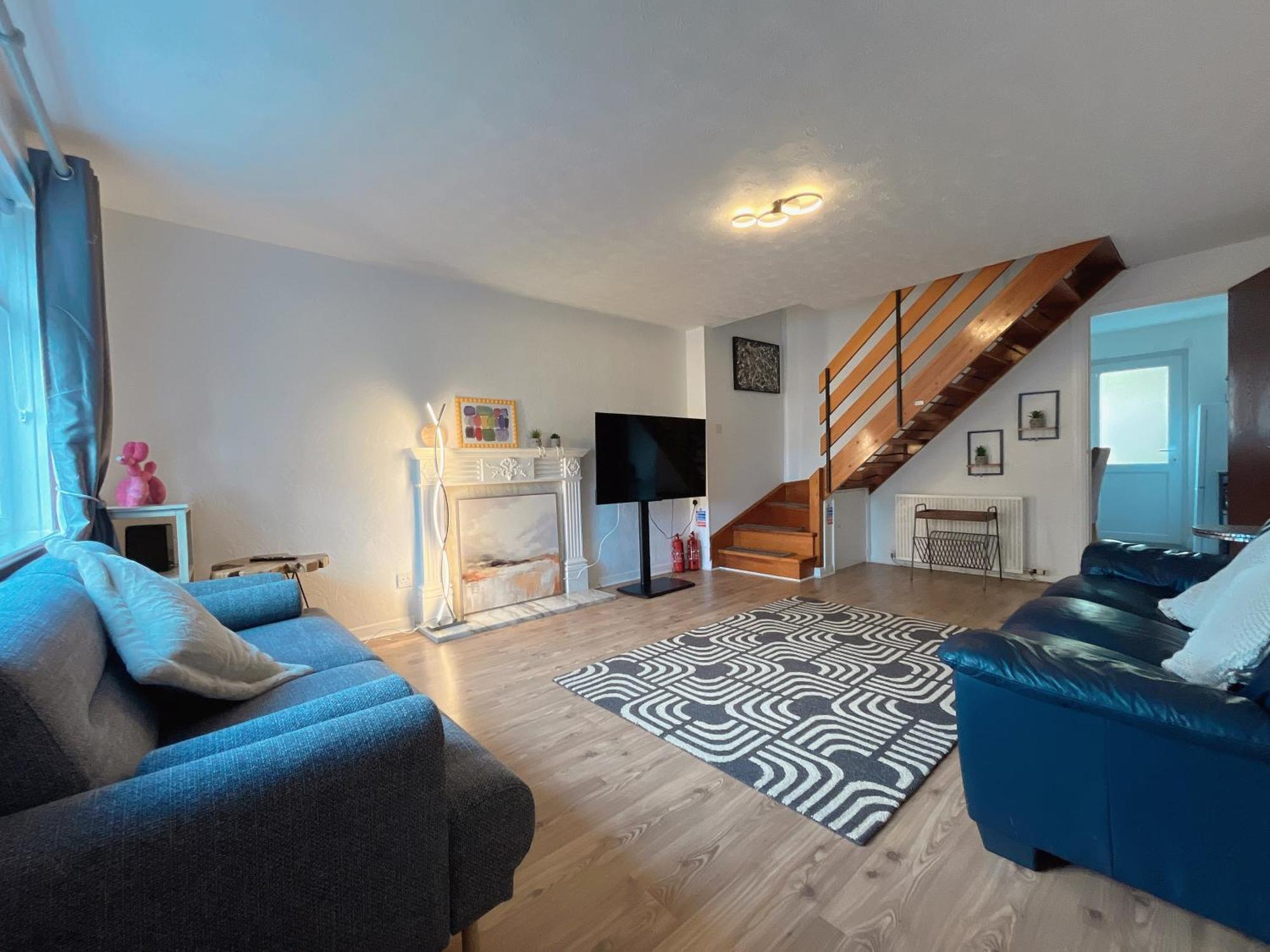 Cozy 2 Bedrooms With Private Parking Space And Garden Edimburgo Exterior foto